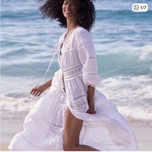 Doen Santina Maxi Dress in Salt XXL BNWOT